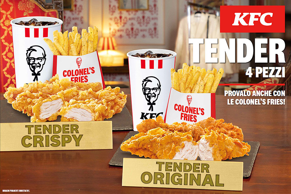 Tender Crispy e Original: da KFC il miglior pollo fritto sono… due!